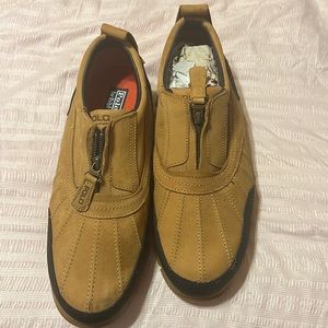 Mens NEW POLO boots. Never worn, Size 14.